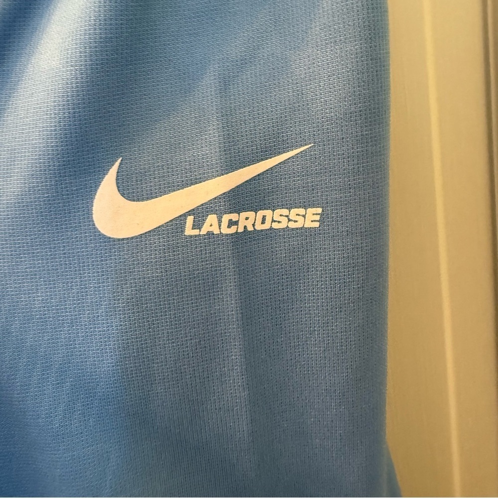 Nike Therma-Fit Light Blue Carolina Lacrosse Hoodie Men’s Sz XL w Dark Blue EUC - Picture 5 of 11